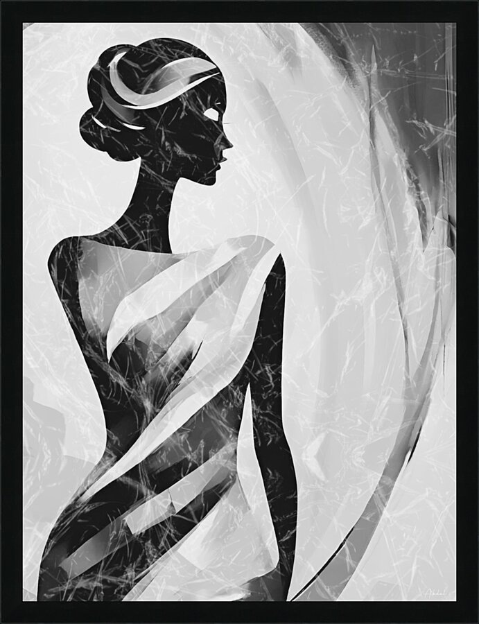 Stamina Overlay Picture Frame print