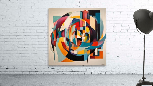 Abstract Radiance 1 Wall Preview