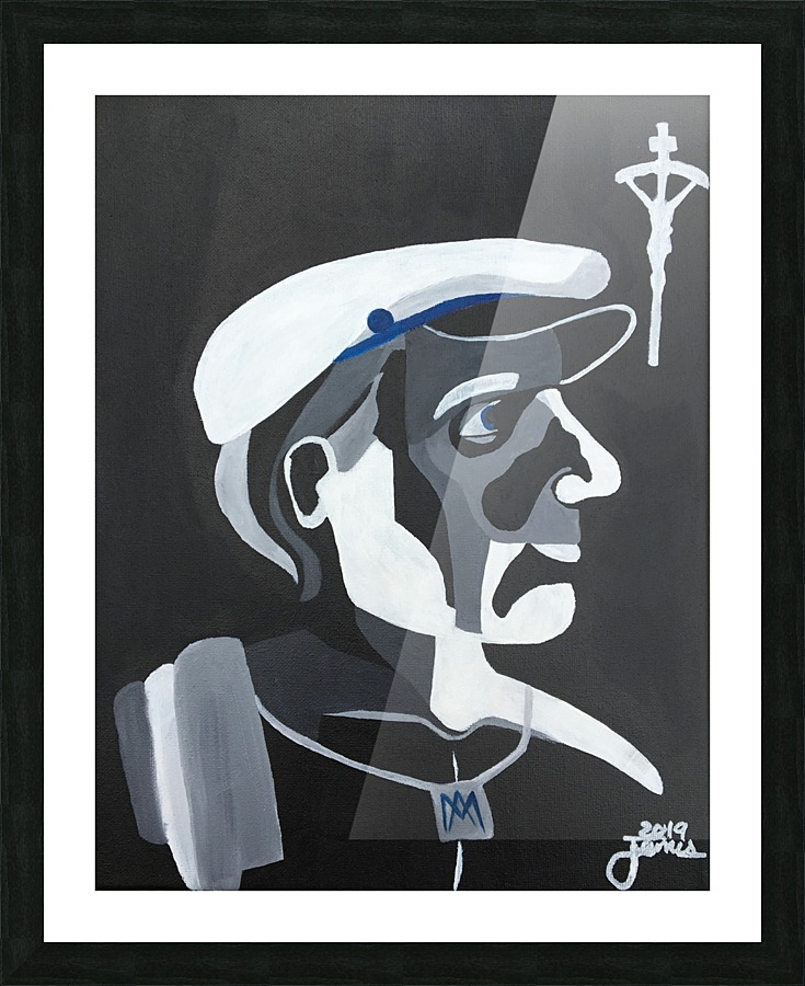 Wojtyla Picture Frame print