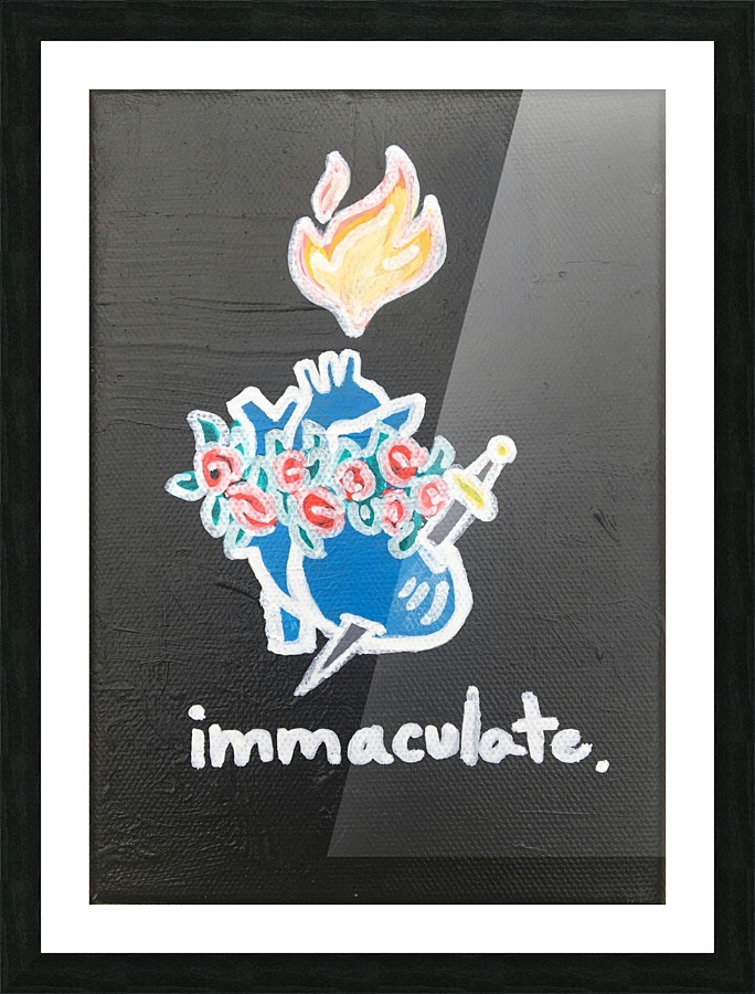 immaculate Picture Frame print