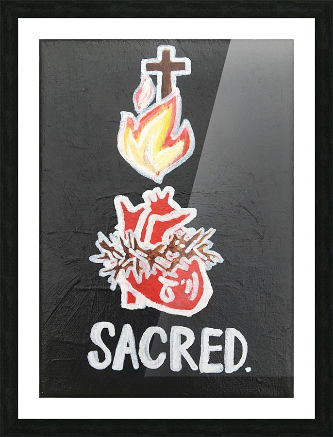 Sacred Picture Frame print