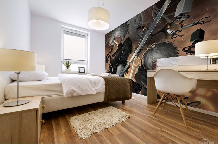 NieR Automata Mural print