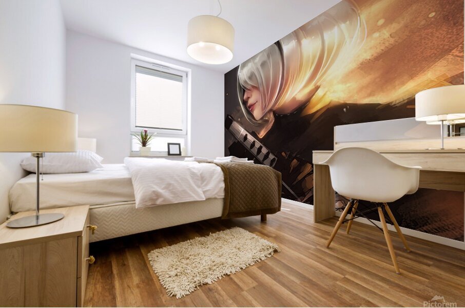 NieR Automata Mural print
