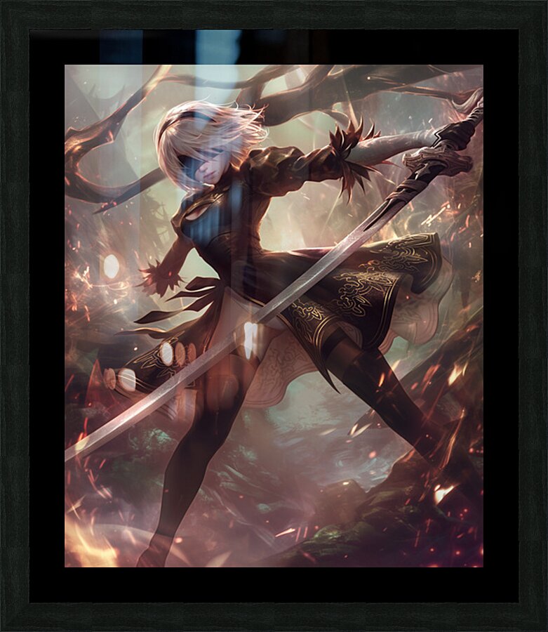 NieR Automata Picture Frame print