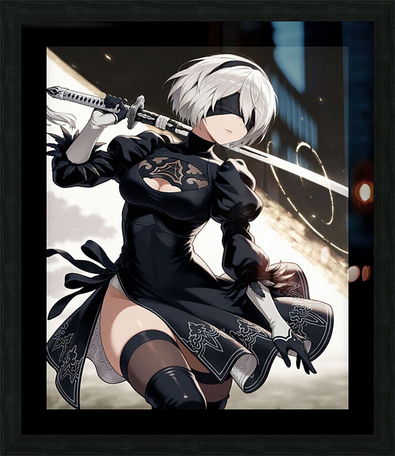 NieR Automata Picture Frame print