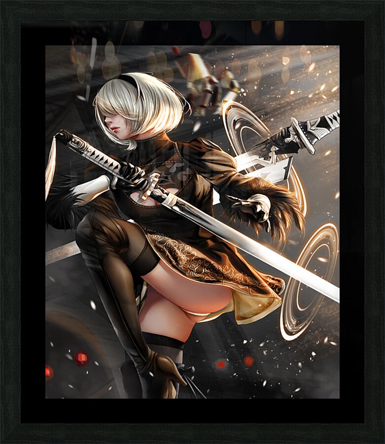 NieR Automata Picture Frame print