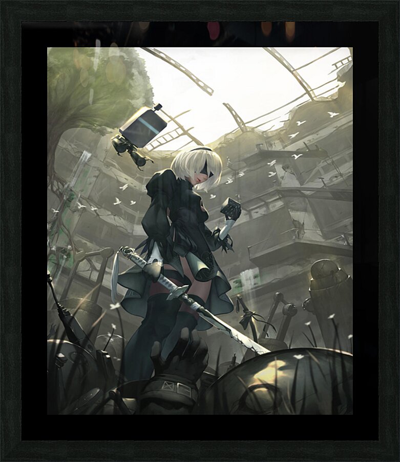 NieR Automata Picture Frame print