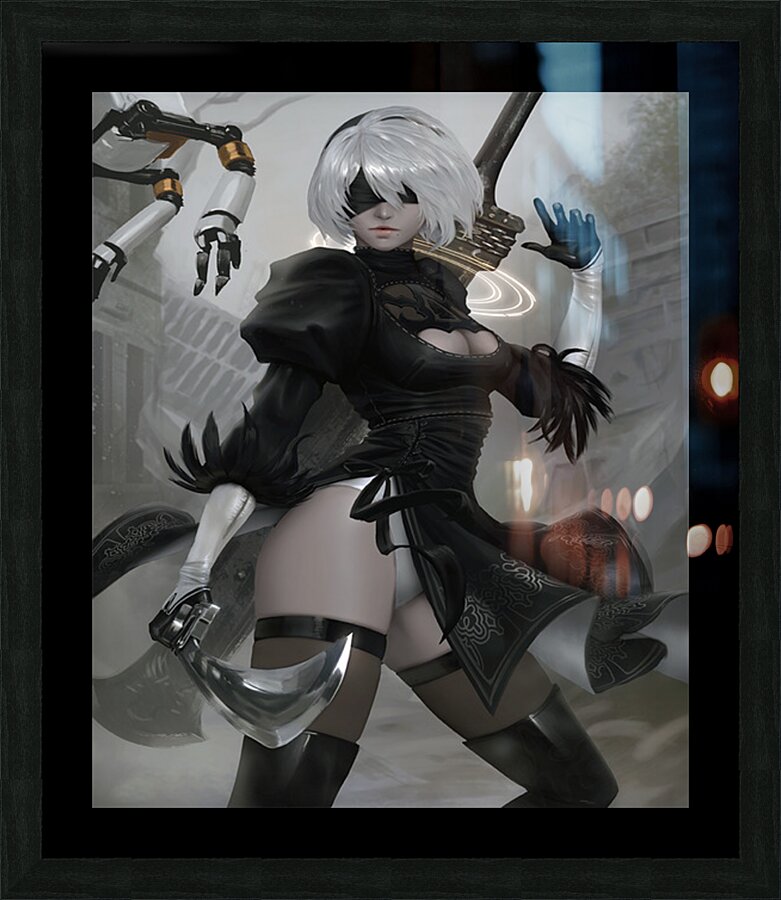 NieR Automata Picture Frame print