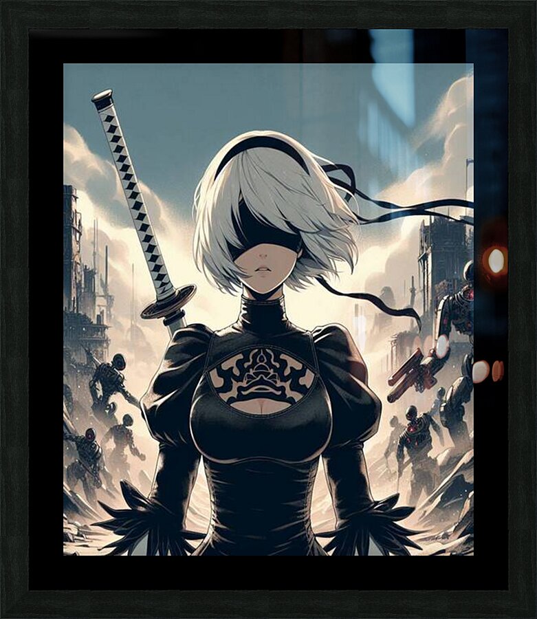 NieR Automata Picture Frame print
