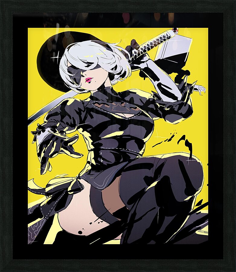NieR Automata Picture Frame print