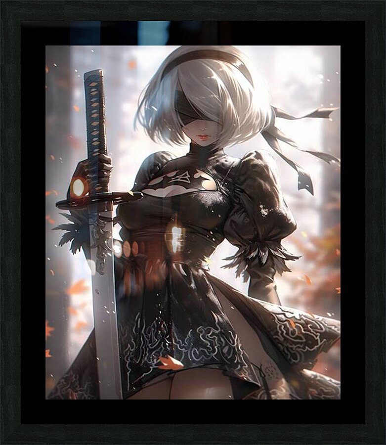 NieR Automata Picture Frame print