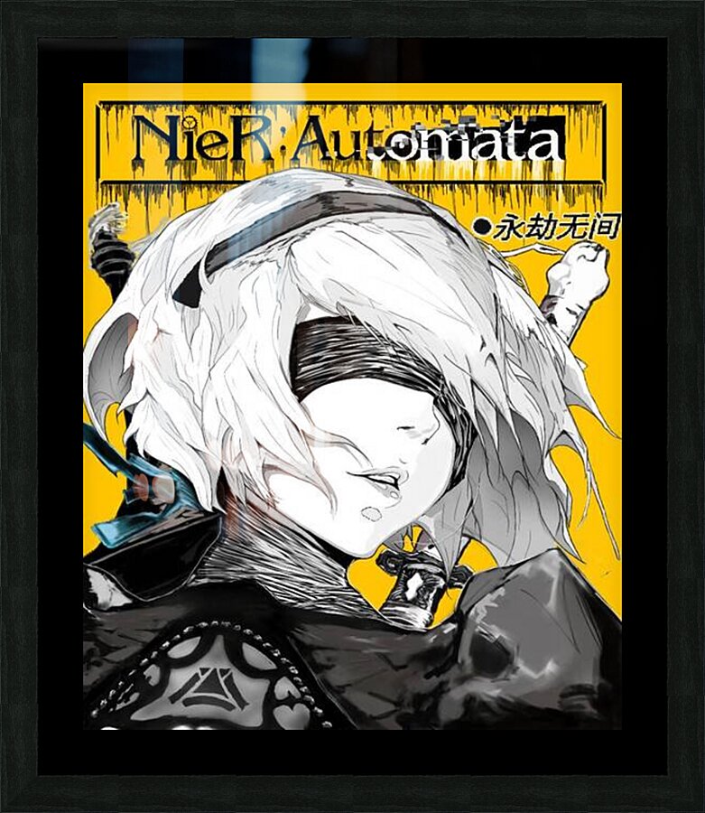NieR Automata Picture Frame print