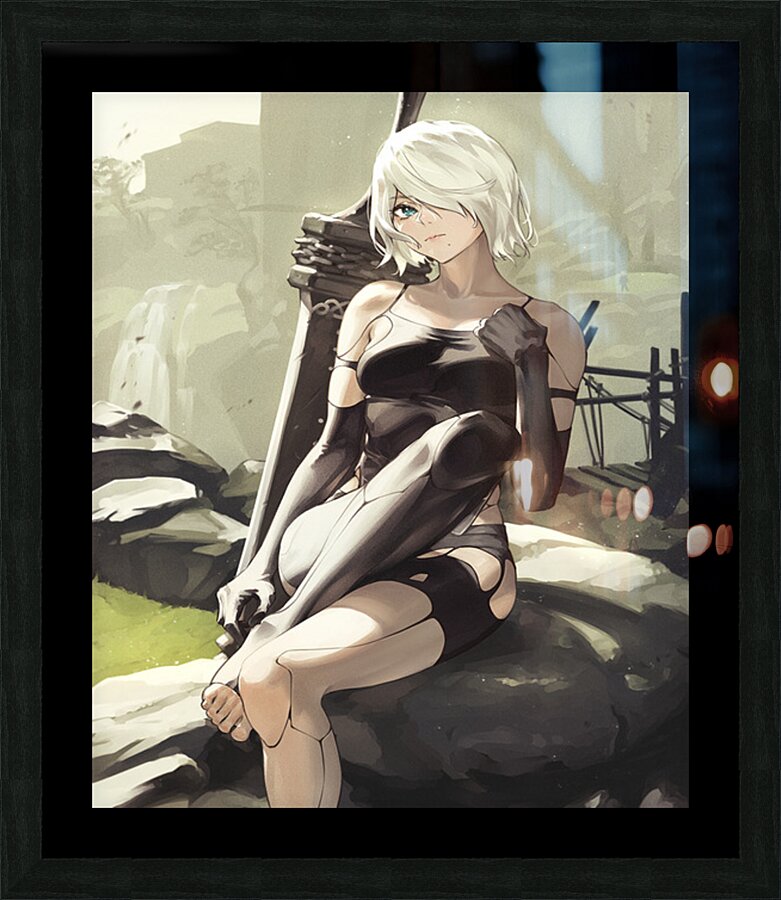 NieR Automata Picture Frame print