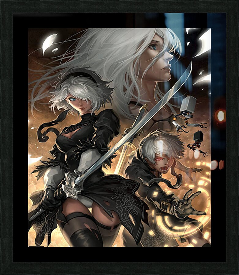 NieR Automata Picture Frame print