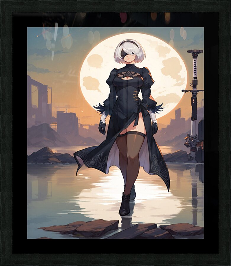 NieR Automata Picture Frame print