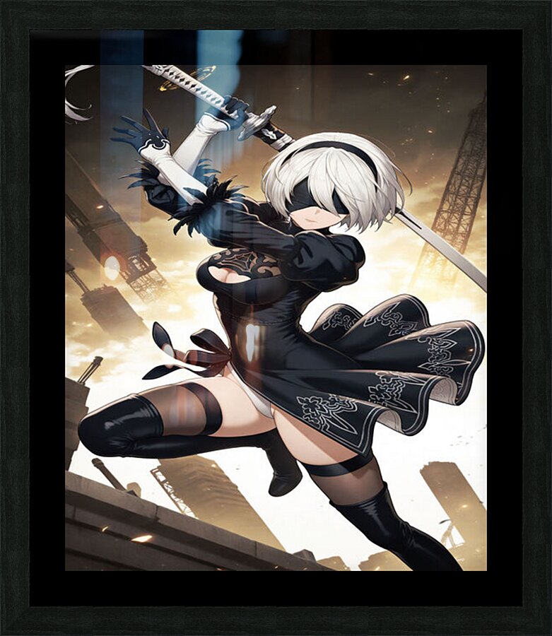 NieR Automata Picture Frame print