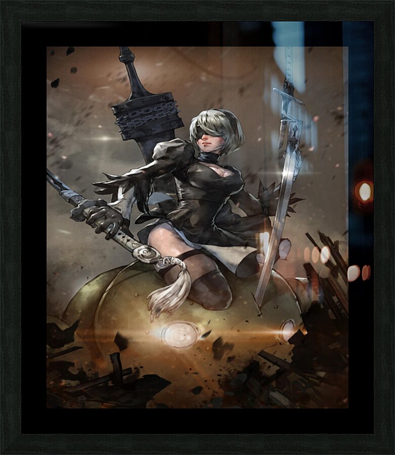 NieR Automata Picture Frame print