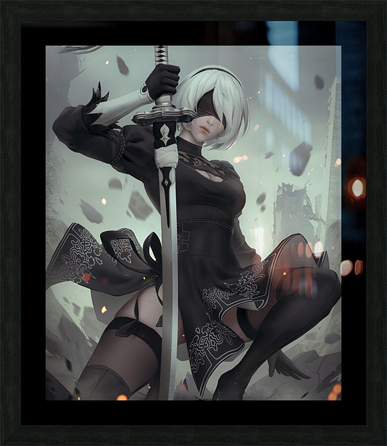 NieR Automata Picture Frame print