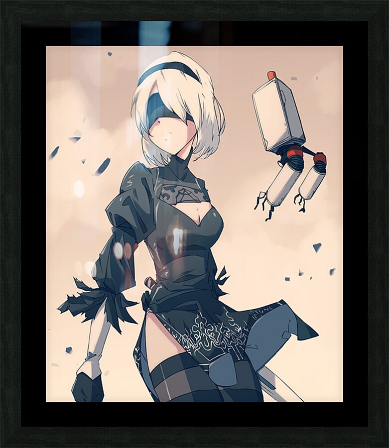 NieR Automata Picture Frame print