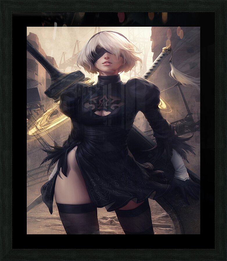 NieR Automata Picture Frame print