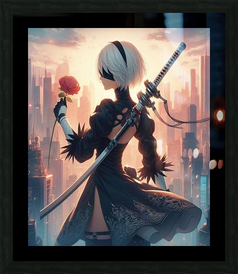 NieR Automata Picture Frame print