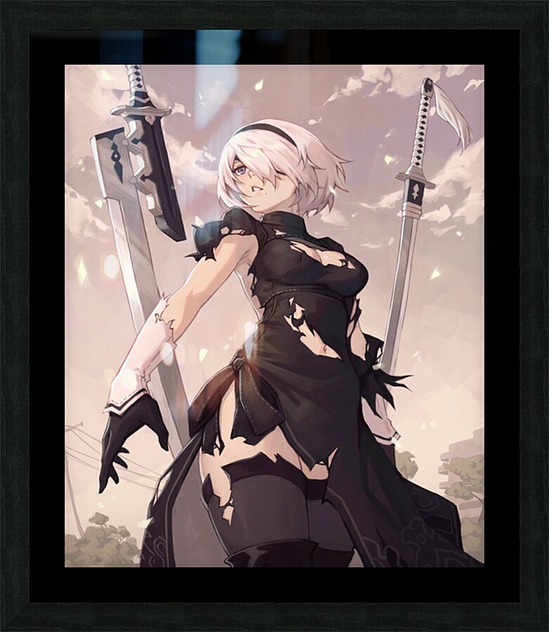 NieR Automata Picture Frame print