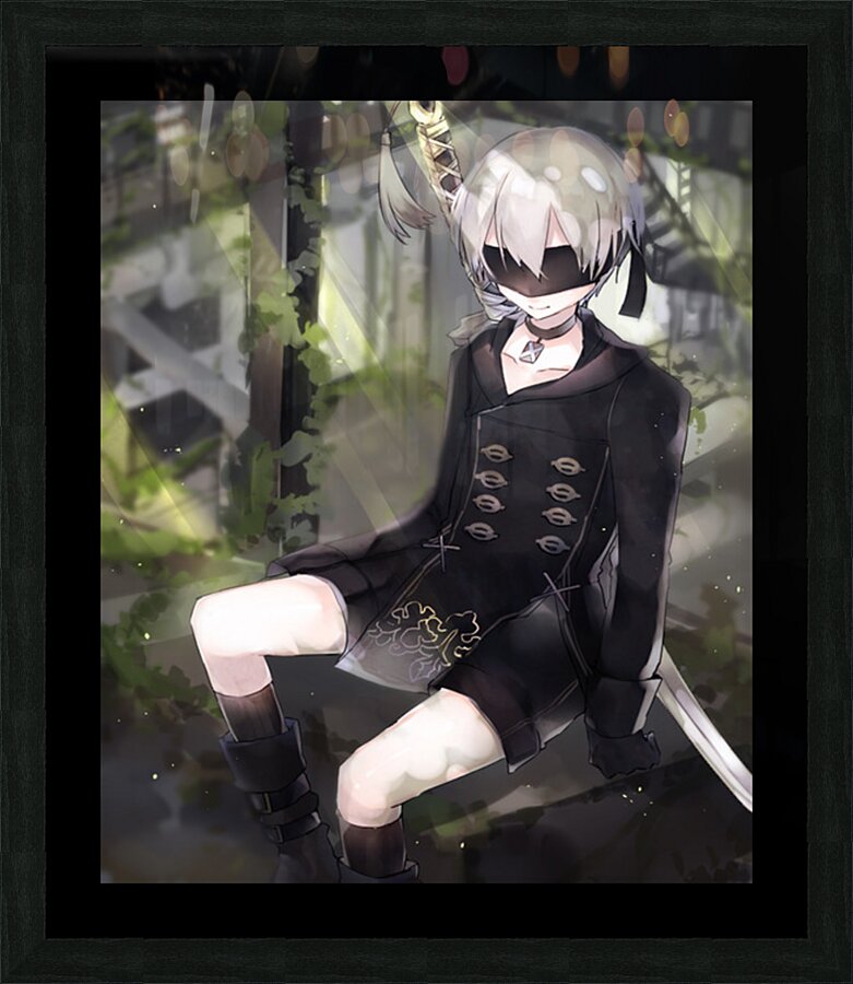 NieR Automata Picture Frame print