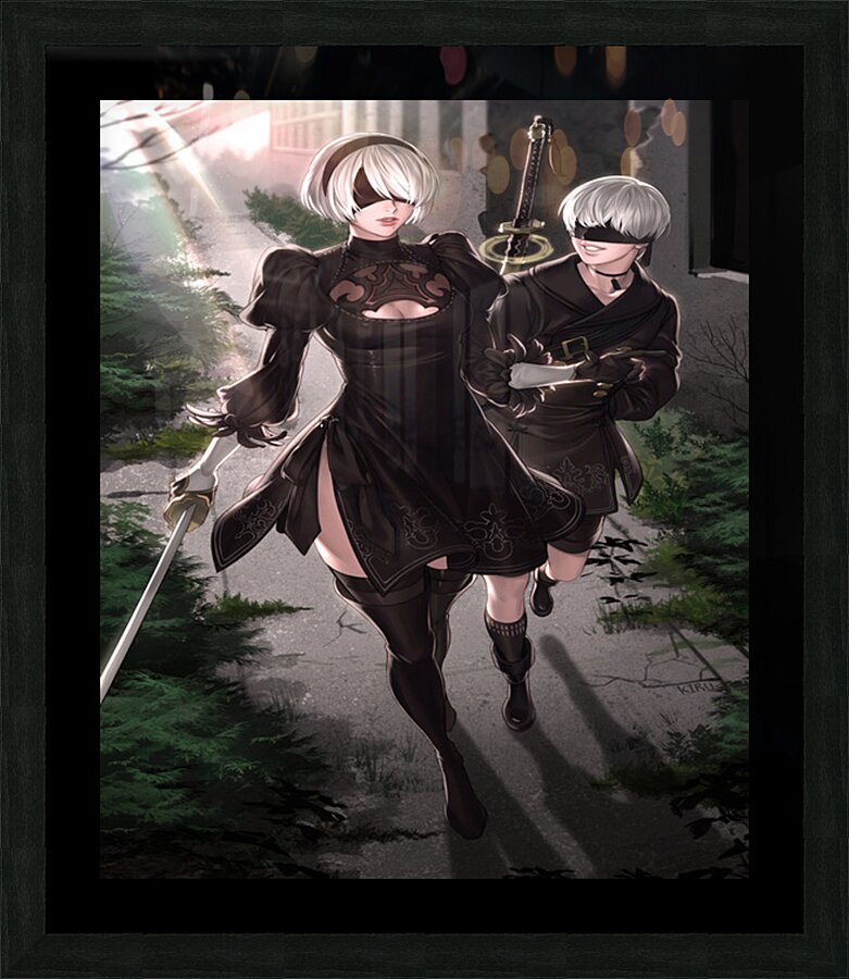 NieR Automata Picture Frame print