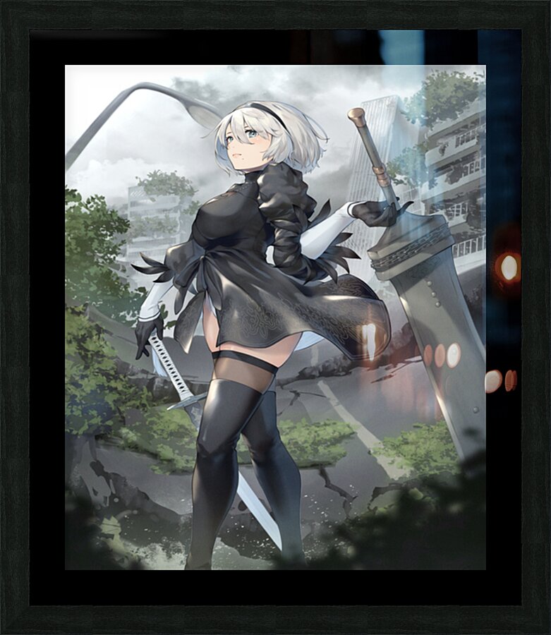 NieR Automata Picture Frame print
