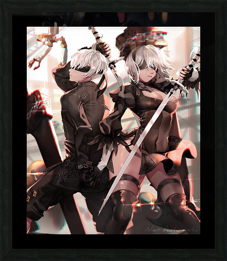 NieR Automata Picture Frame print