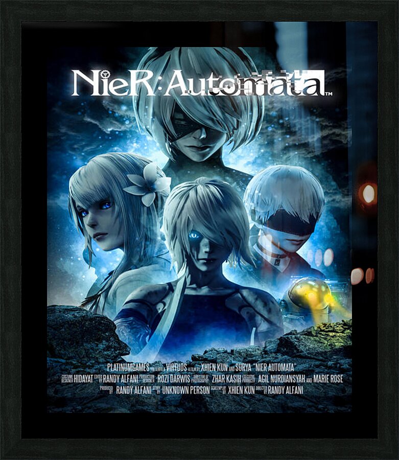 NieR Automata Picture Frame print