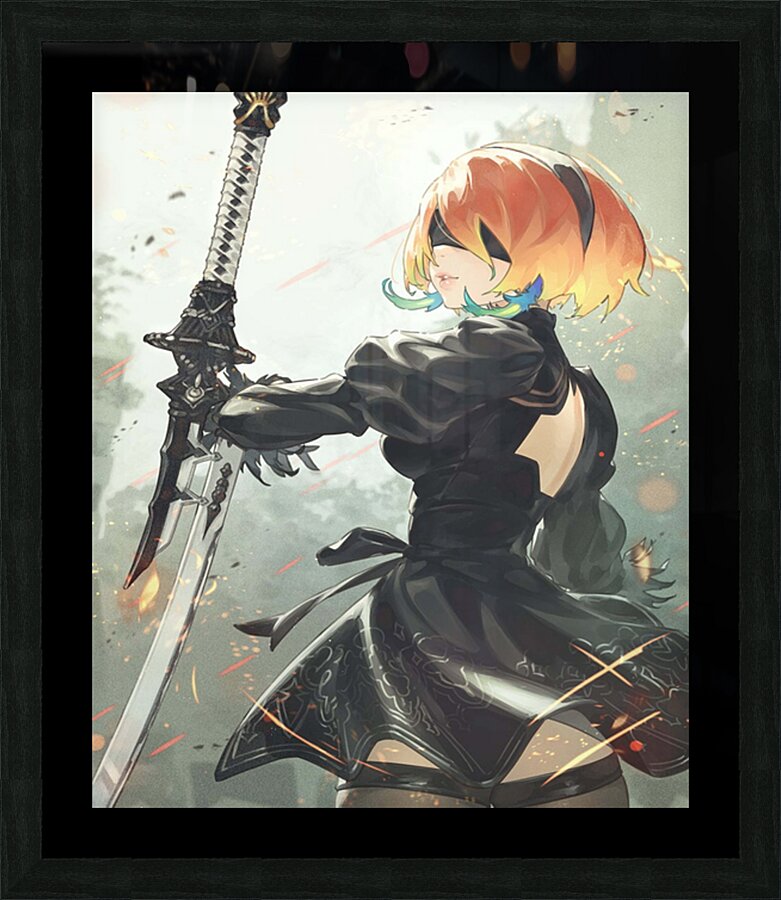 NieR Automata Picture Frame print