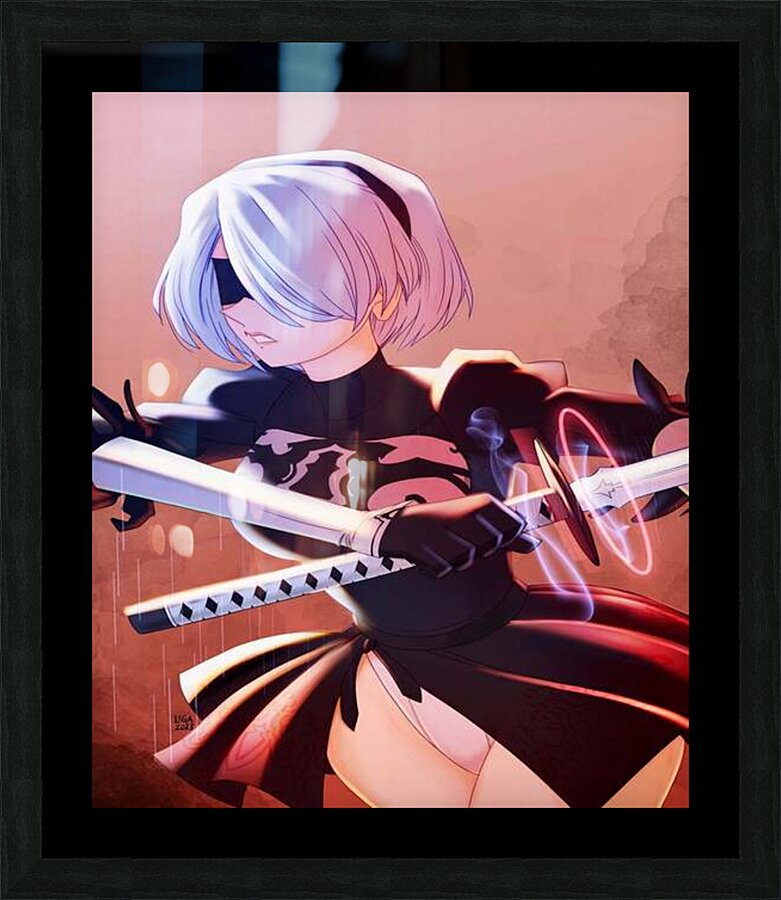 NieR Automata Picture Frame print