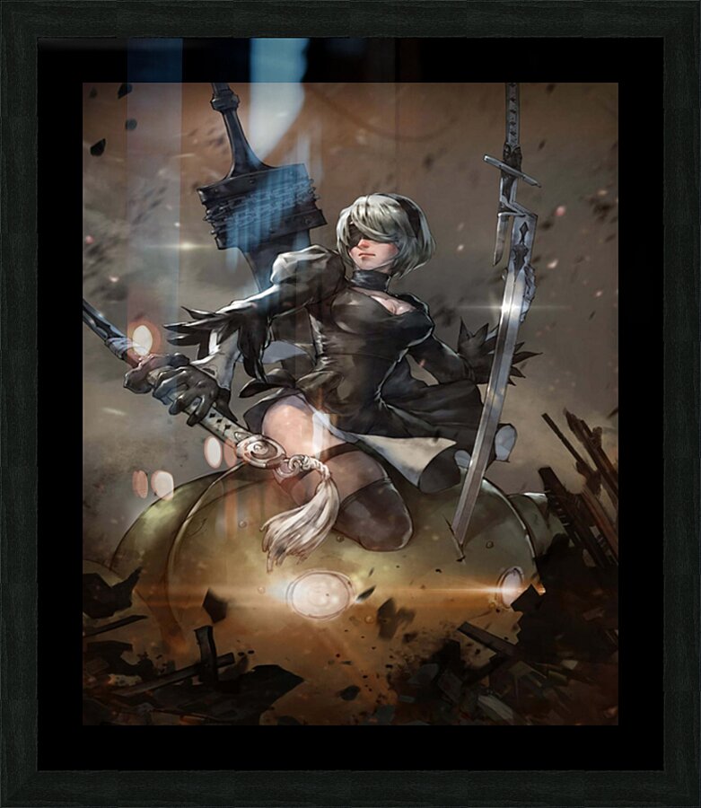 NieR Automata Picture Frame print