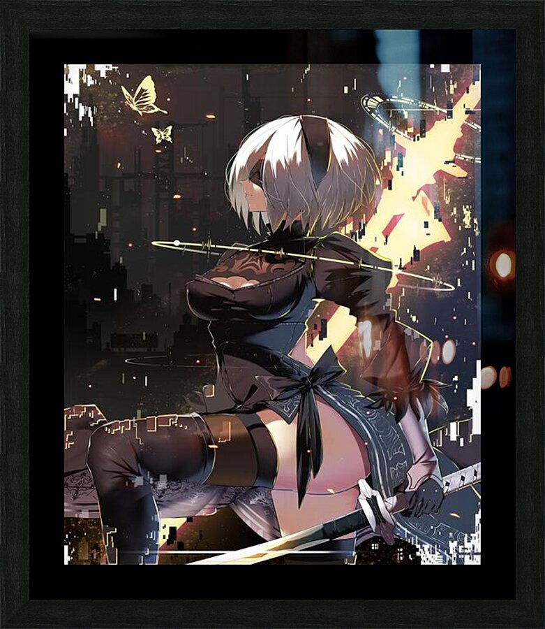 NieR Automata Picture Frame print