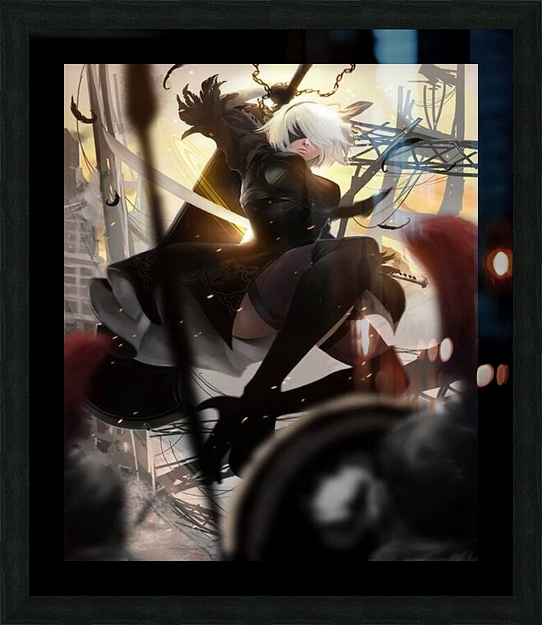 NieR Automata Picture Frame print