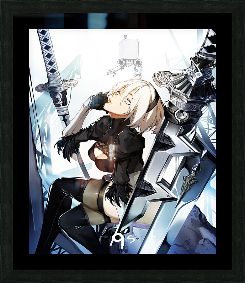 NieR Automata Picture Frame print