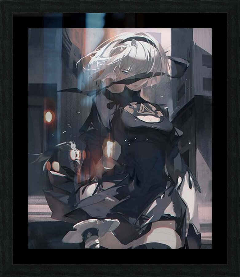 NieR Automata Picture Frame print