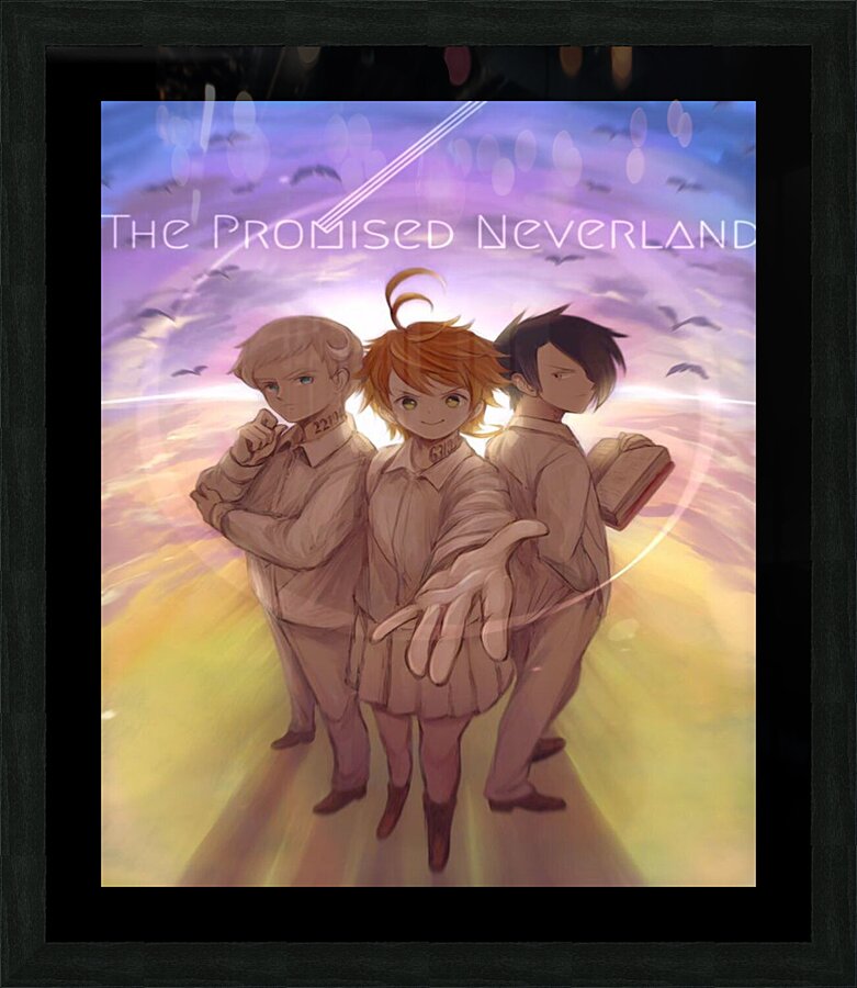 the promised neverland Picture Frame print