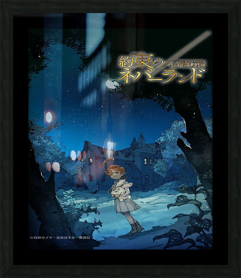the promised neverland Picture Frame print