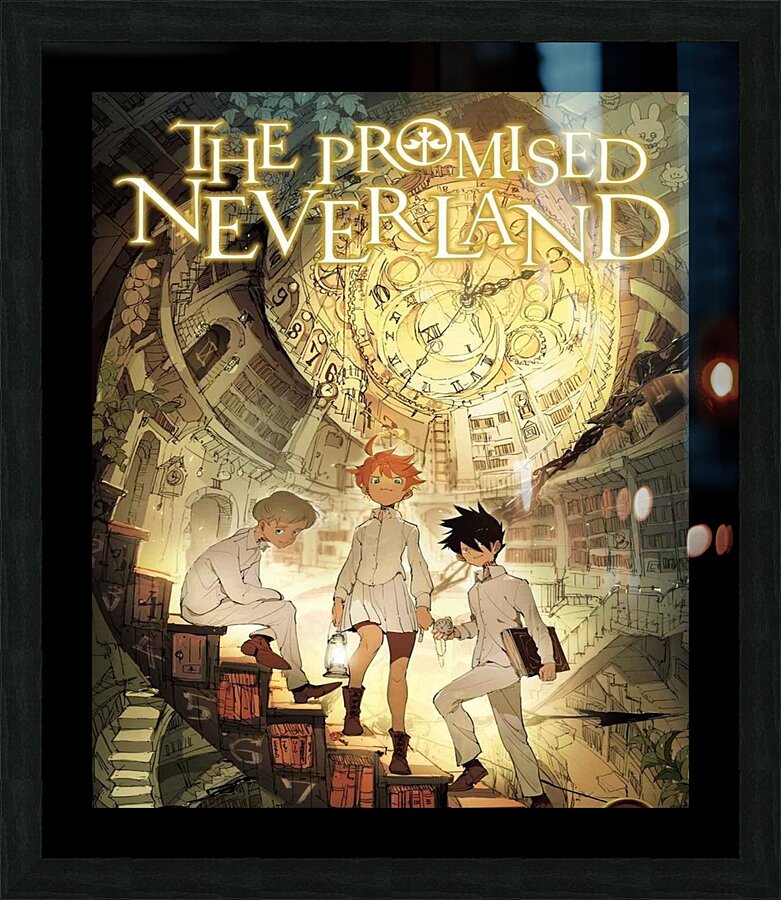 the promised neverland Picture Frame print