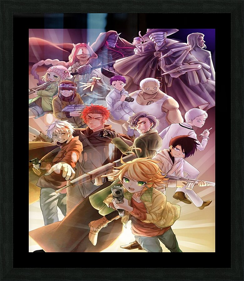 the promised neverland Picture Frame print