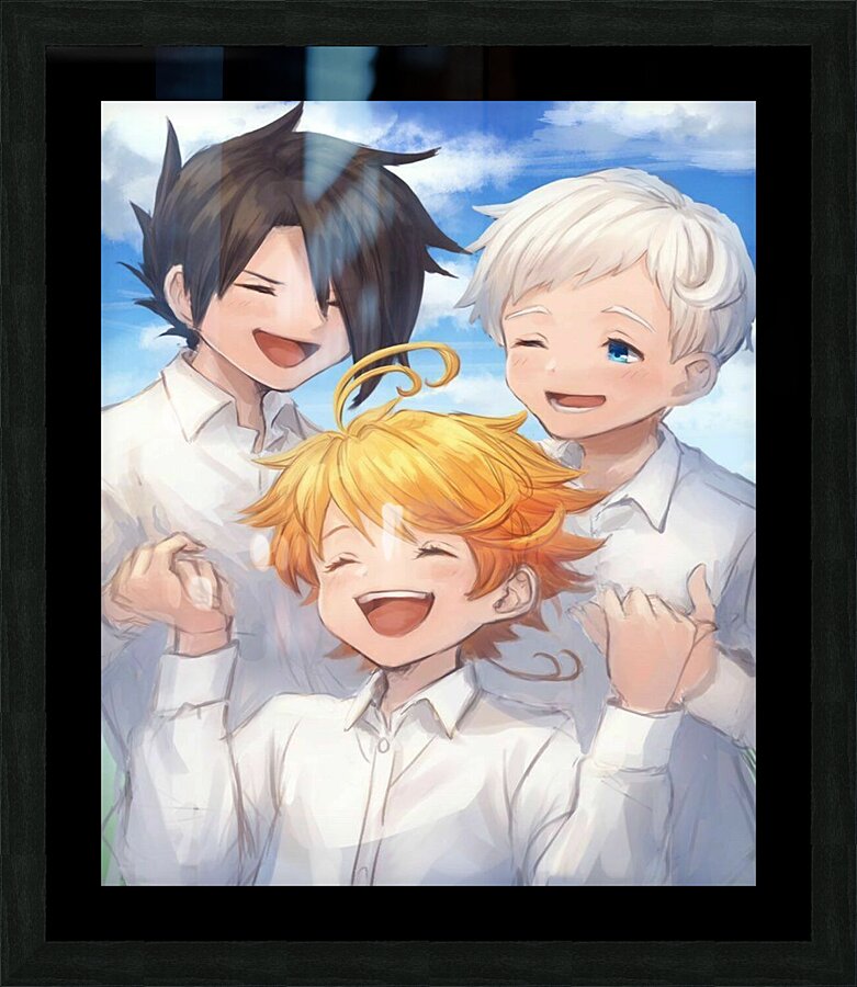 the promised neverland Picture Frame print