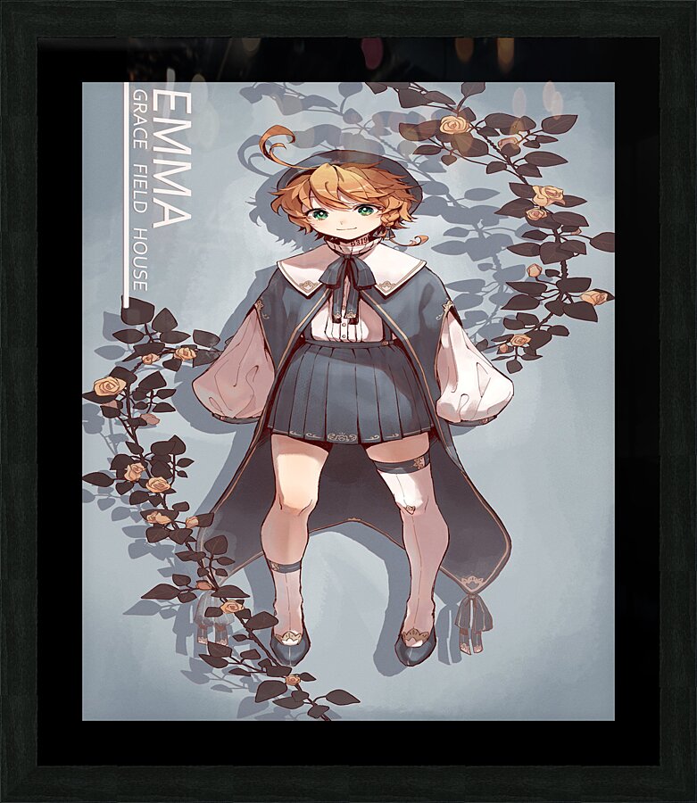 the promised neverland Picture Frame print