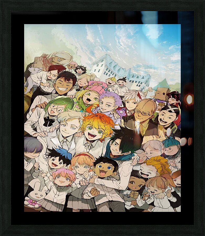 the promised neverland Picture Frame print