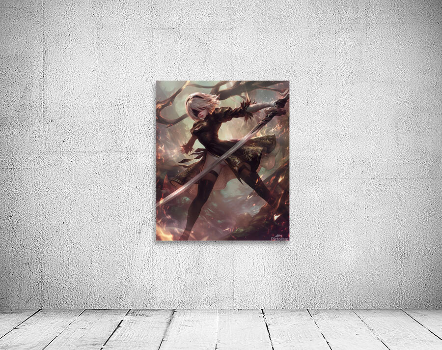NieR Automata Wall Preview