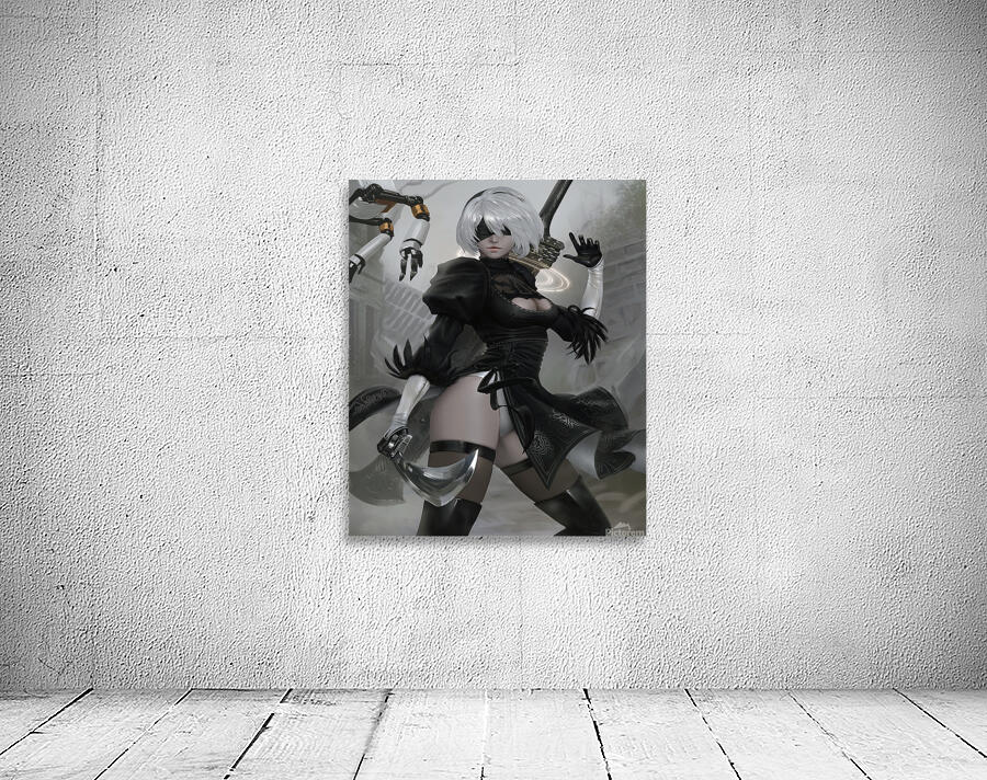 NieR Automata Wall Preview