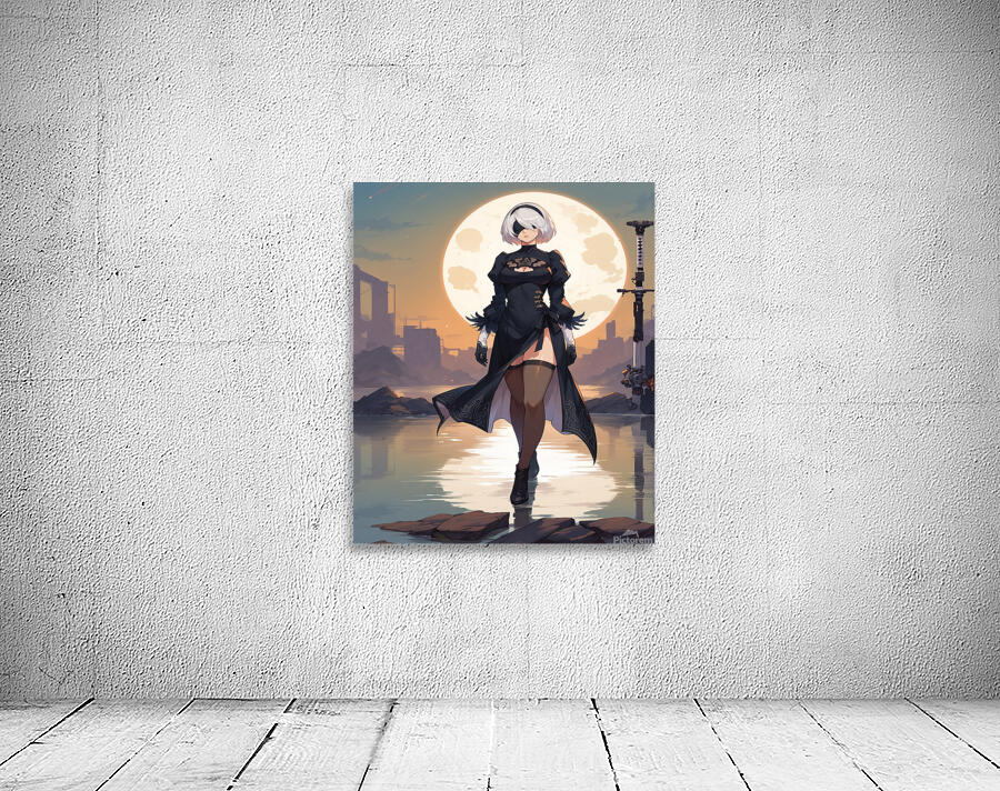 NieR Automata Wall Preview