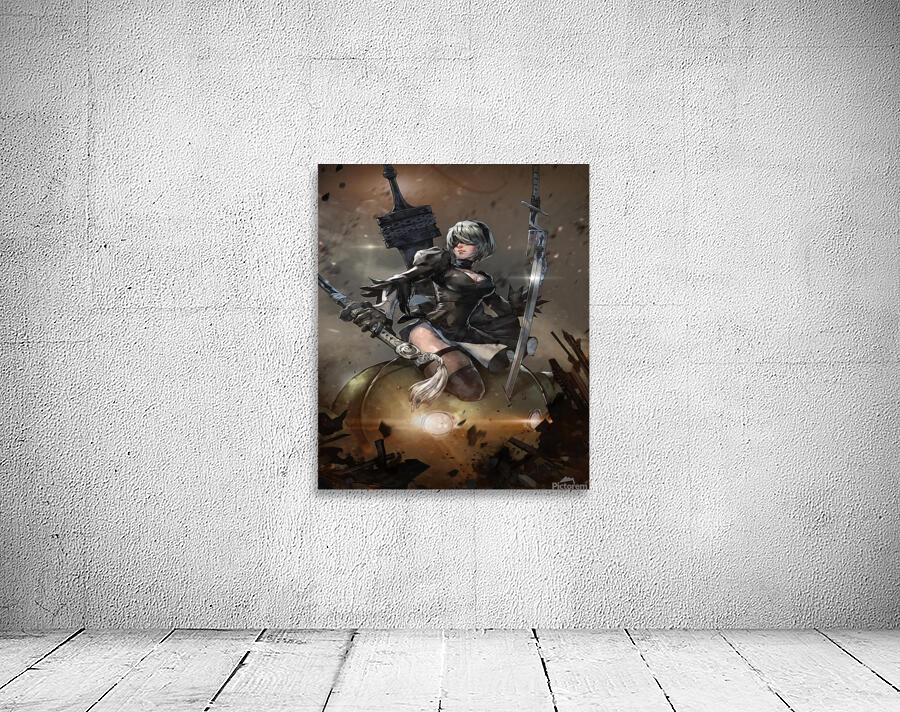 NieR Automata Wall Preview