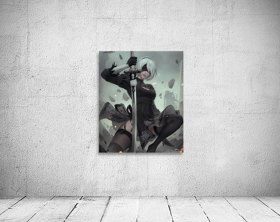 NieR Automata Wall Preview